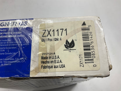 MISSING HARDWARE - Wagner ZX1171 Rear Semi-Metallic Disc Brake Pads