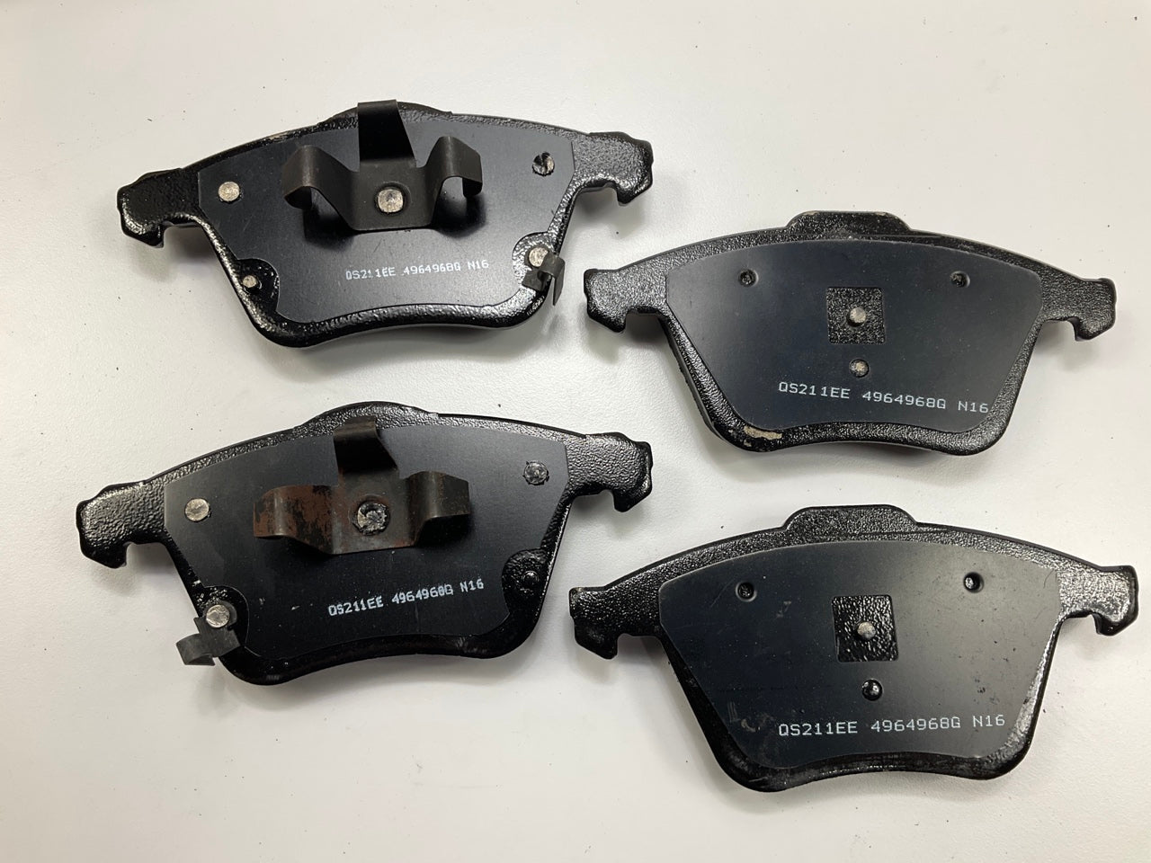 MISSING HARDWARE - Wagner ZX1186 Front QuickStop Disc Brake Pads