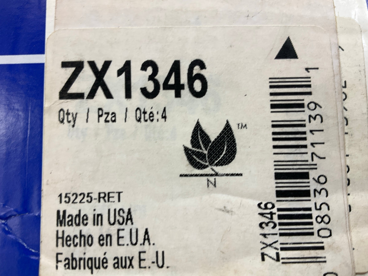 MISSING HARDWARE Wagner ZX1346 Front Disc Brake Pad Set