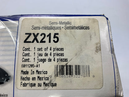 Wagner ZX215 Front Disc Brake Pads