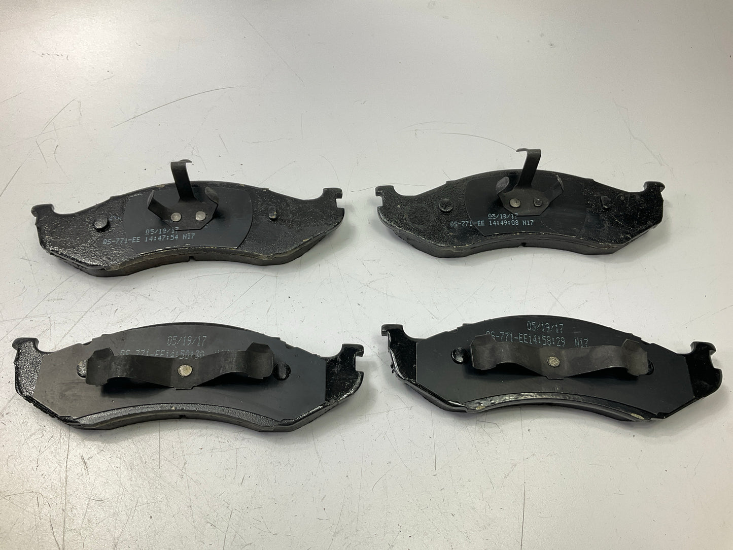 MISSING HARDWARE - Wagner ZX477 Front Semi-Metallic Disc Brake Pads