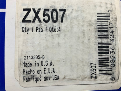 MISSING ALL HARDWARE - Wagner ZX507 Front QuickStop Disc Brake Pad