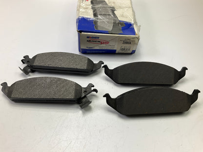 NO HARDWARE - Wagner ZX650A Front QuickStop Disc Brake Pad