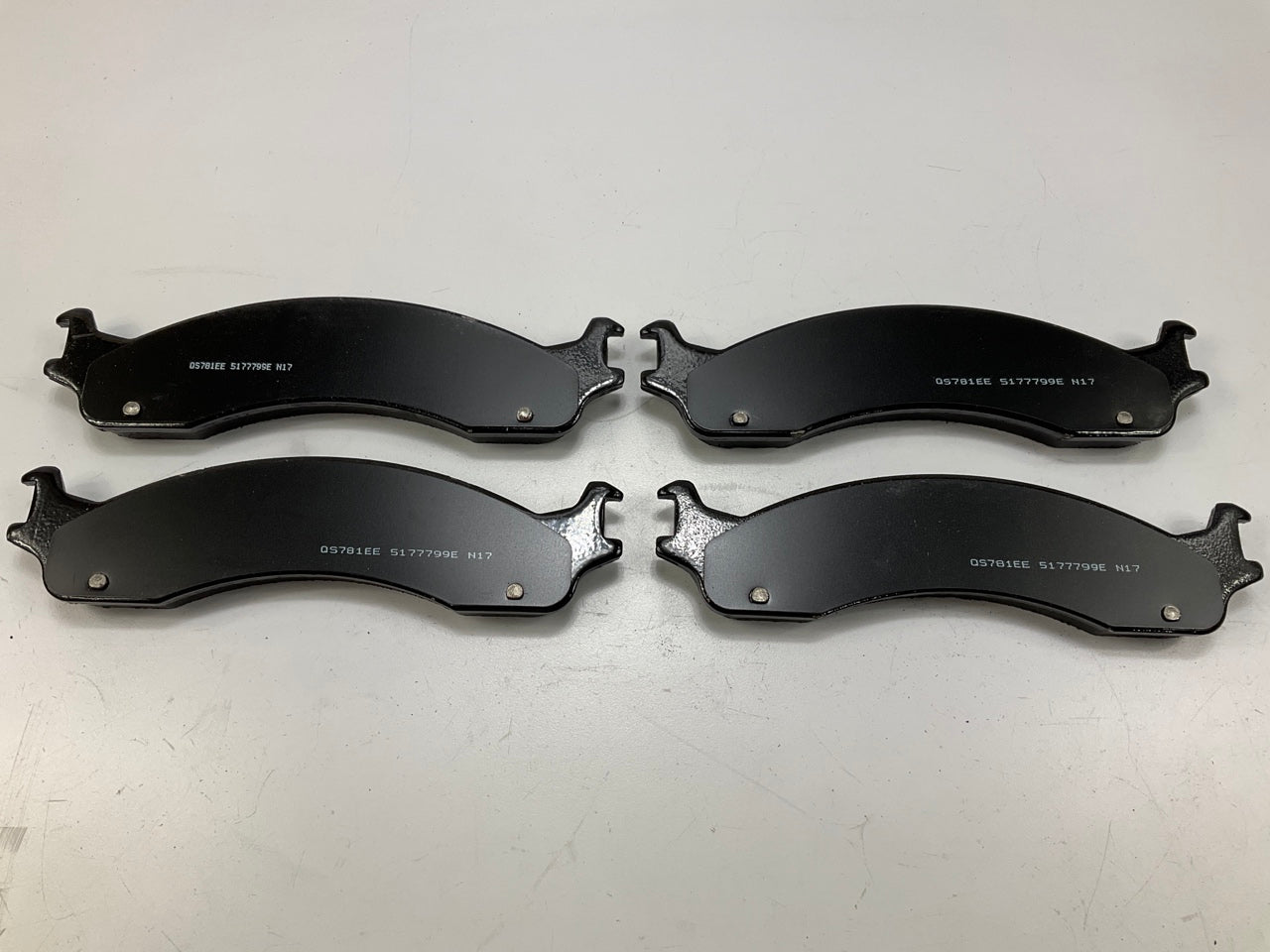 MISSING HARDWARE - Wagner ZX655A Front Disc Brake Pads