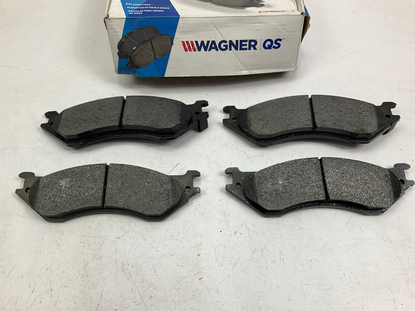 MISSING HARDWARE - Wagner ZX702 Front Semi-Metallic Disc Brake Pads