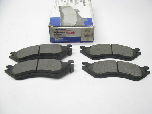 Wagner ZX702 Semi-Metallic Disc Brake Pad Set - Front