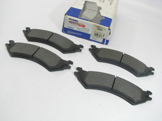 Wagner ZX802 Semi-Metallic Disc Brake Pad Set - Rear