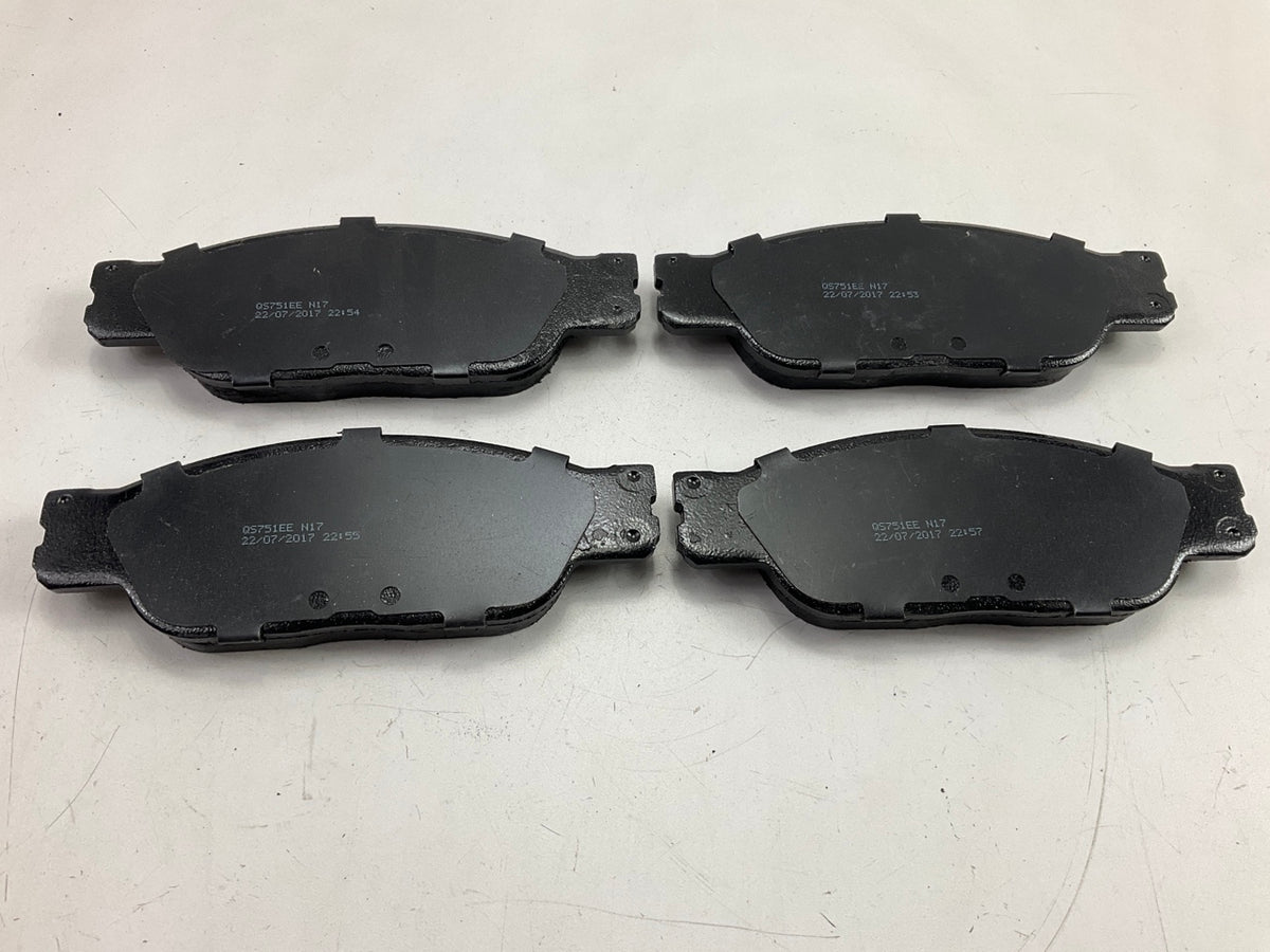MISSING HARDWARE Wagner ZX805 Front Disc Brake Pad Set