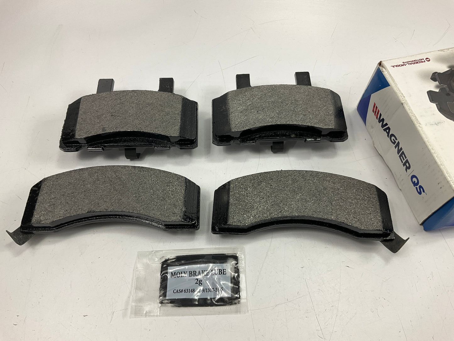 MISSING HARDWARE - Wagner ZX845 Front Semi-Metallic Disc Brake Pads