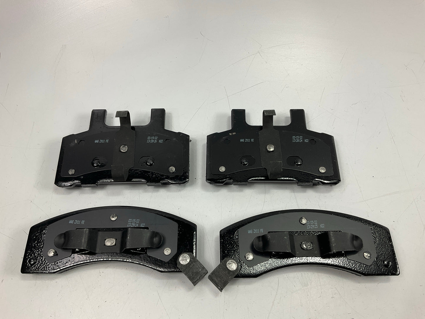 MISSING HARDWARE - Wagner ZX845 Front Semi-Metallic Disc Brake Pads