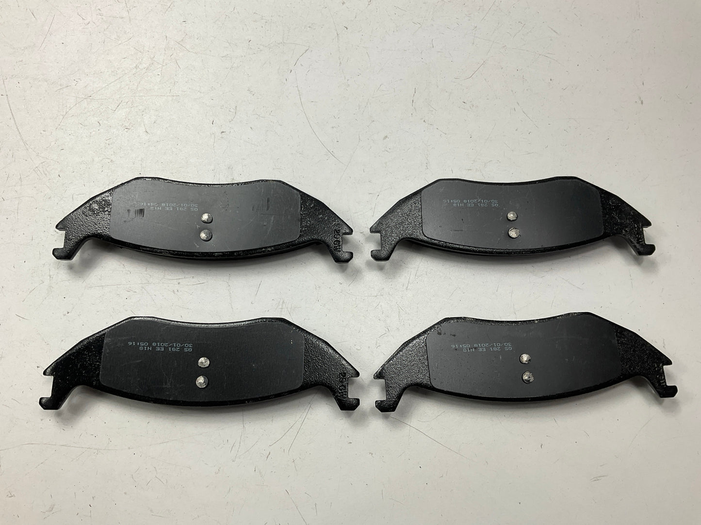 MISSING HARDWARE - Wagner ZX967 Rear Disc Brake Pads 1998-03 Durango