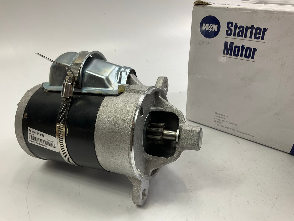 WAI 3183N Starter For  1987-1990 OMC Marine W/ 2.3L Ford E8JF-11001-AA SAEJ1171