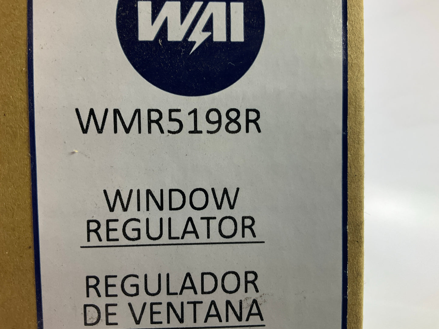 WAI WMR5198R Manual Front Right Window Regulator - 2005-2014 Toyota Tacoma