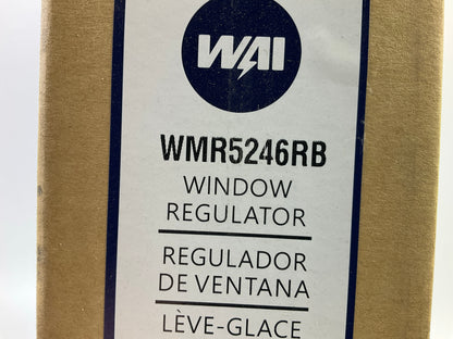 WAI WMR5246RB Rear Right MANUAL Window Regulator For 2011-2017 Hyundai Accent