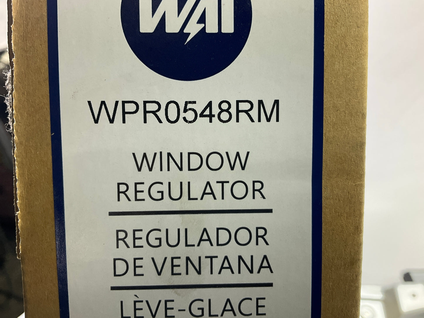 WAI WPR0548RM Front Right Passenger Power Window Regulator And Motor Assembly