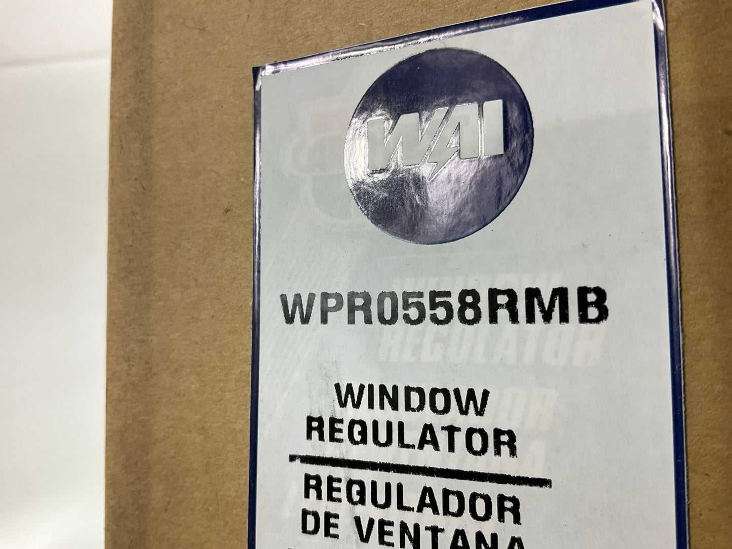 WAI WPR0558RMB Rear Right Passenger Power Window Regulator And Motor Assembly