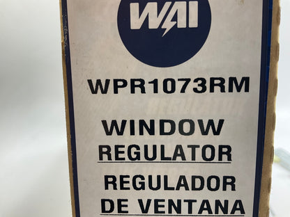 WAI WPR1073RM Front Right Passenger Side Power Window Regulator & Motor Assembly