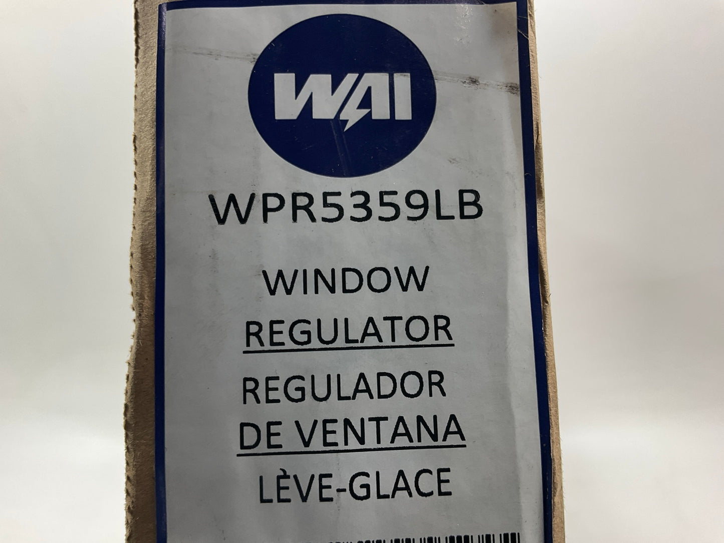 WAI WPR5359LB Rear Left Drivers Side Window Regulator (REGULATOR ONLY)