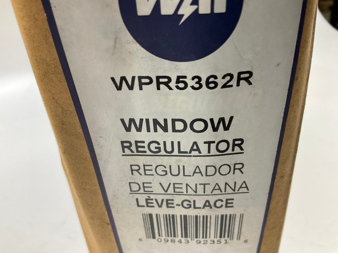 WAI WPR5362R Front Right Passenger Side Power Window Regulator (REGULATOR ONLY)