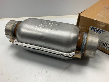 Walker 15039 Universal Catalytic Converter (3'' Inlet / Outlet) - FEDERAL ONLY