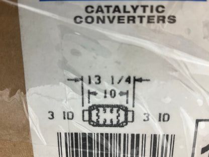 Walker 15039 Universal Catalytic Converter (3'' Inlet / Outlet) - FEDERAL ONLY