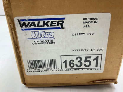 Walker 16351 Direct Fit EPA Compliant Catalytic Converter