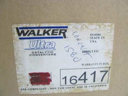 Walker 16417 Direct Fit EPA Compliant Catalytic Converter & Exhaust Manifold