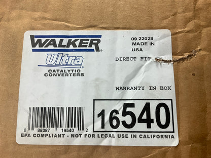 Walker 16540 Direct Fit Catalytic Converter For 2005-2008 Toyota Corolla, Matrix