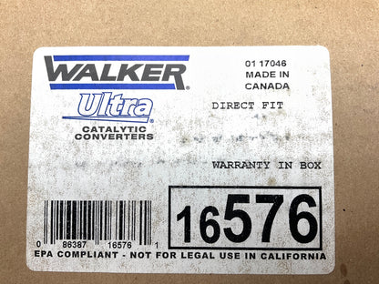 Walker 16576 Direct Fit EPA Compliant Catalytic Converter