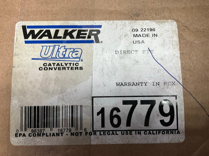 Minor Rust As Shown - Walker 16779 Front Left Direct Fit Catalytic Converter