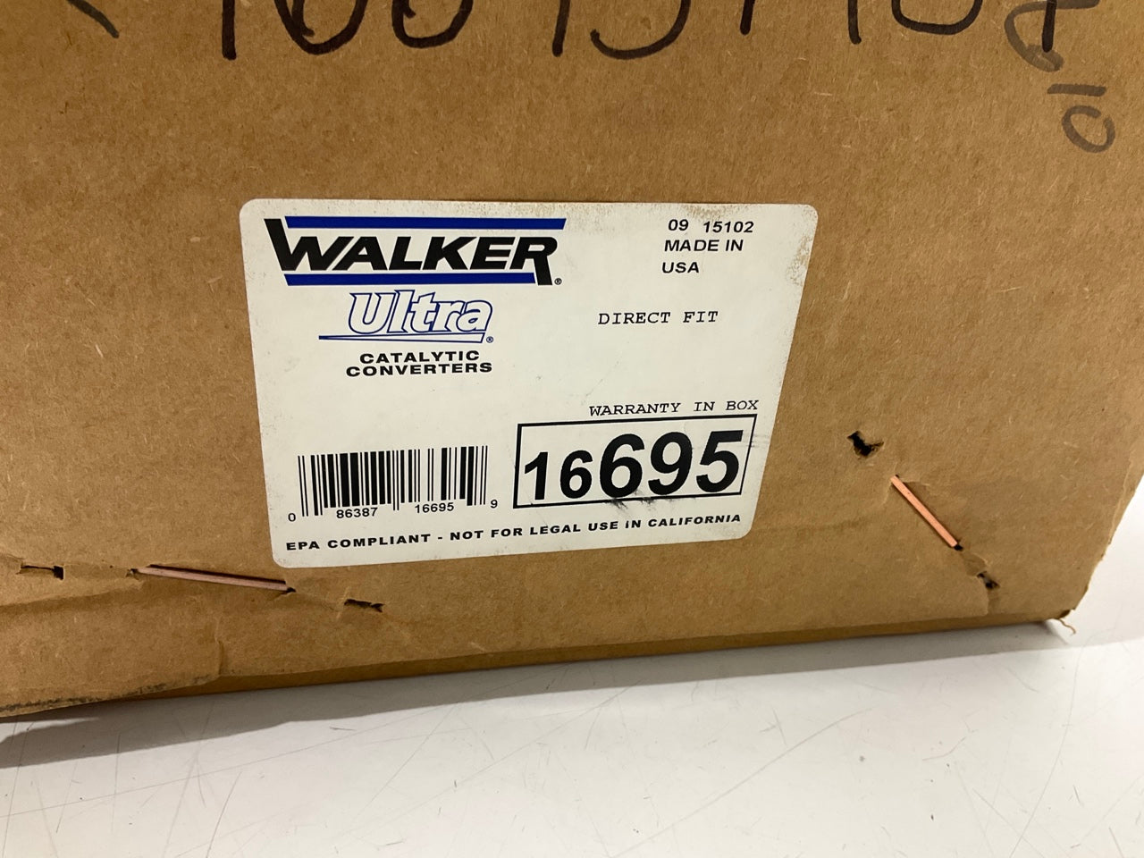 Walker 16965 Direct Fit EPA Compliant Catalytic Converter