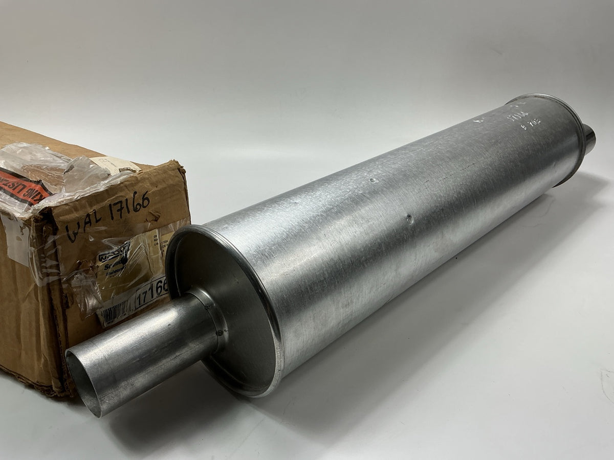 Walker 17166 Universal Muffler 34.5'' Overall Length 2-1/4'' Offset Inlet & Outlet