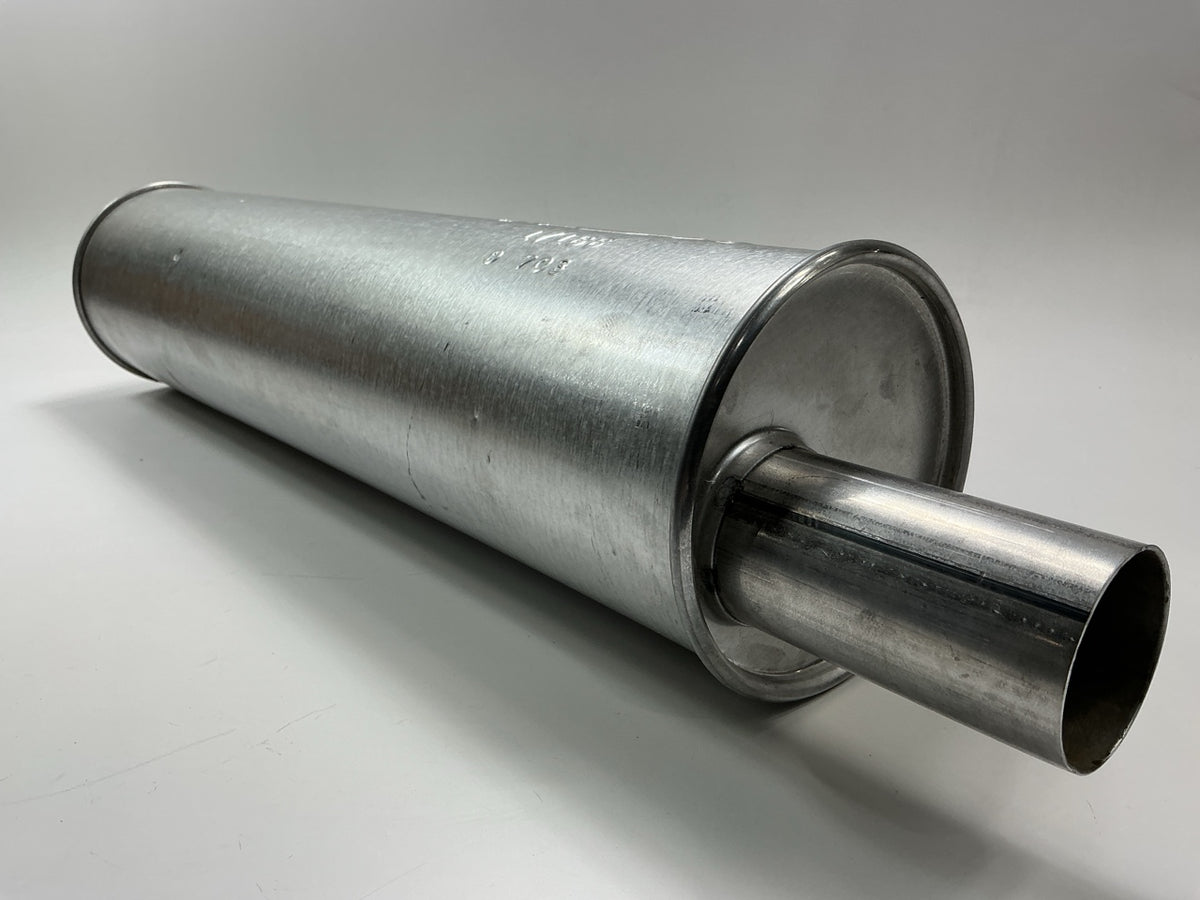 Walker 17166 Universal Muffler 34.5'' Overall Length 2-1/4'' Offset Inlet & Outlet