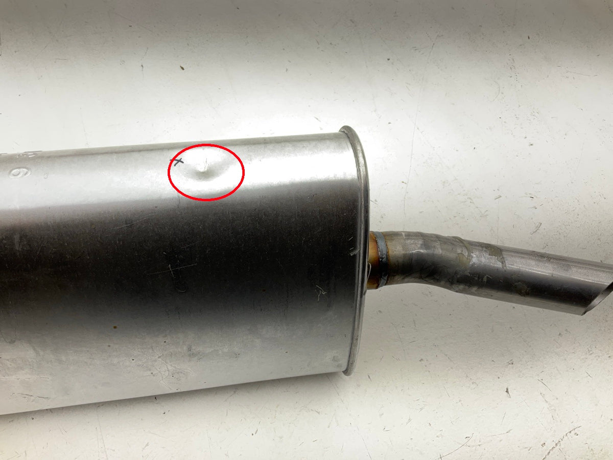 DENTED SEE PHOTOS Walker 18201 Exhaust Muffler SoundFX Direct- Fit