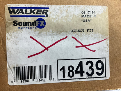 Walker 18439 Exhaust Muffler 1995-2005 Cavalier, 1999-2005 Sunfire