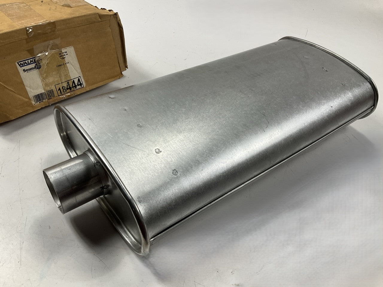 DENTED, SEE PHOTOS - Walker 18444 Direct-fit Muffler For 96-98 Grand Cherokee