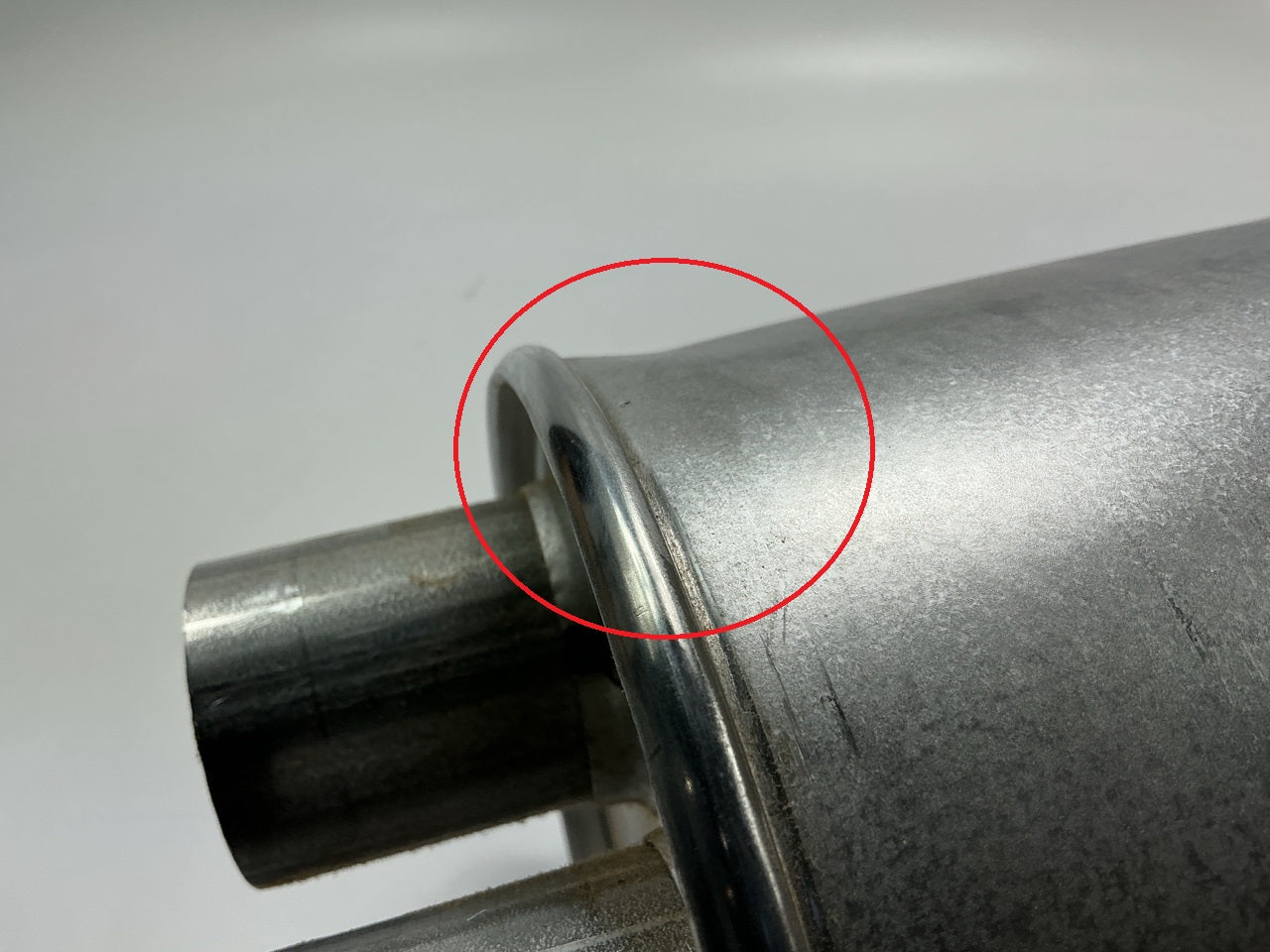 DENTED SEE PHOTOS Walker 18824 Exhaust Muffler SoundFX Direct Fit