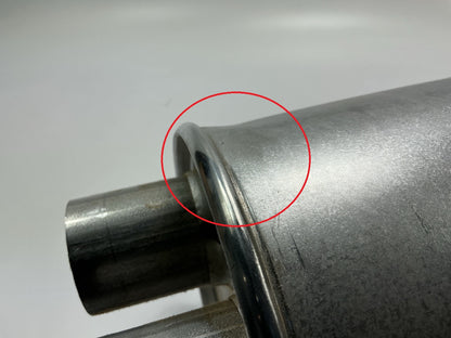 DENTED SEE PHOTOS Walker 18824 Exhaust Muffler SoundFX Direct Fit