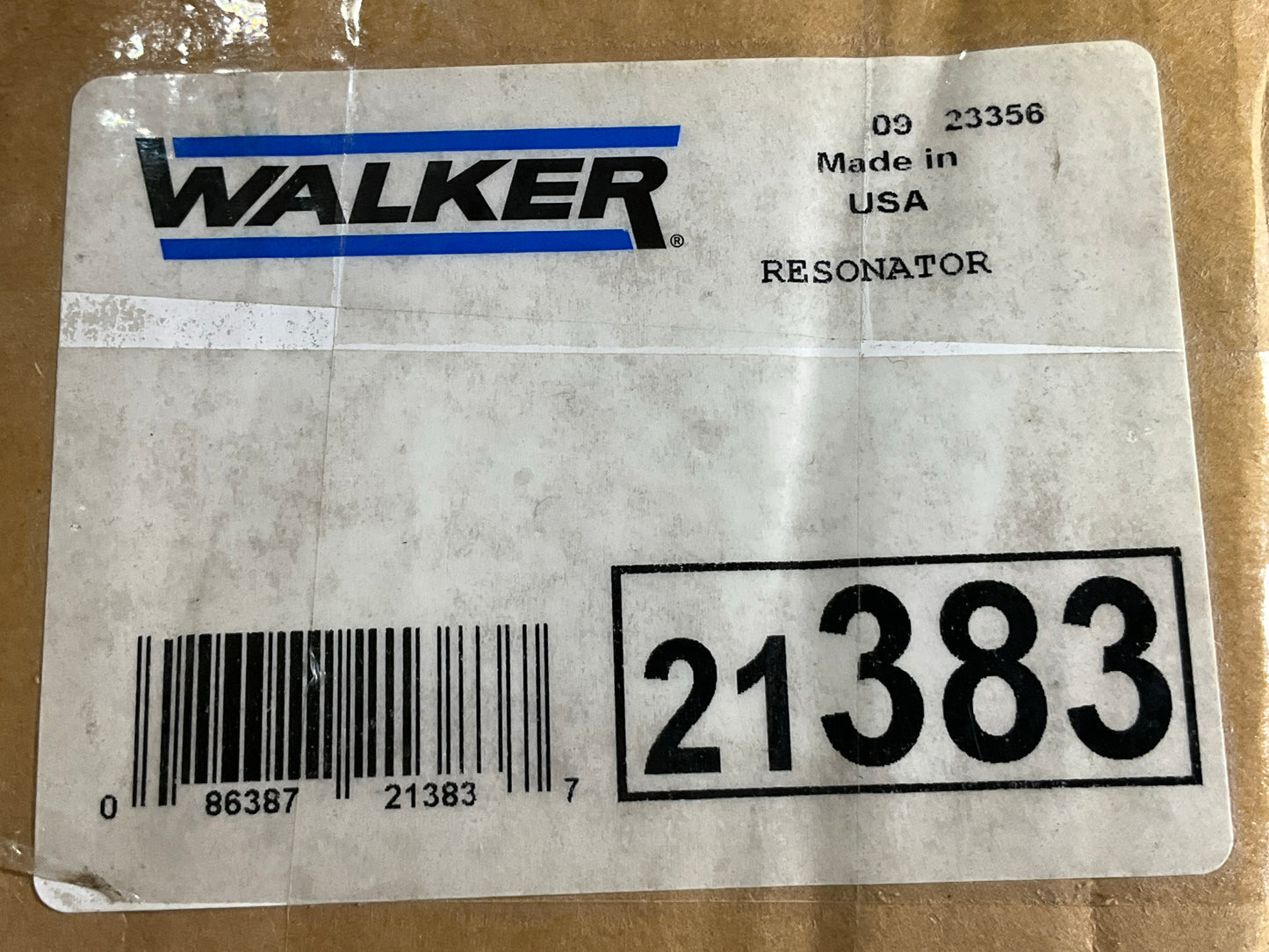 Small Dent, As Shown - Walker 21383 Direct Fit Exhaust Resonator Pipe 2-1/4''