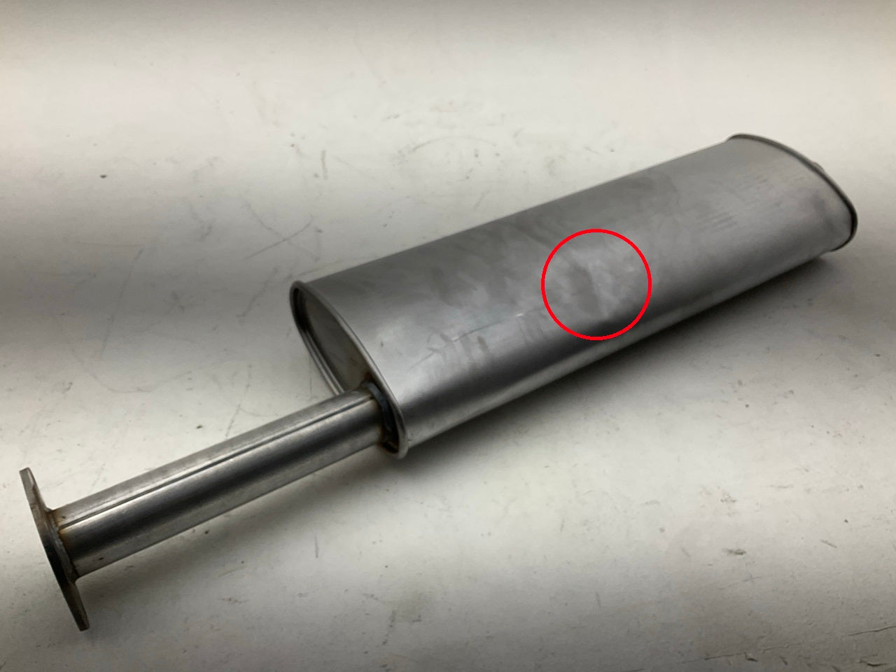 HAS A DENT - SEE ACTUAL PHOTOS - Walker 22990 Direct Fit Exhaust Muffler