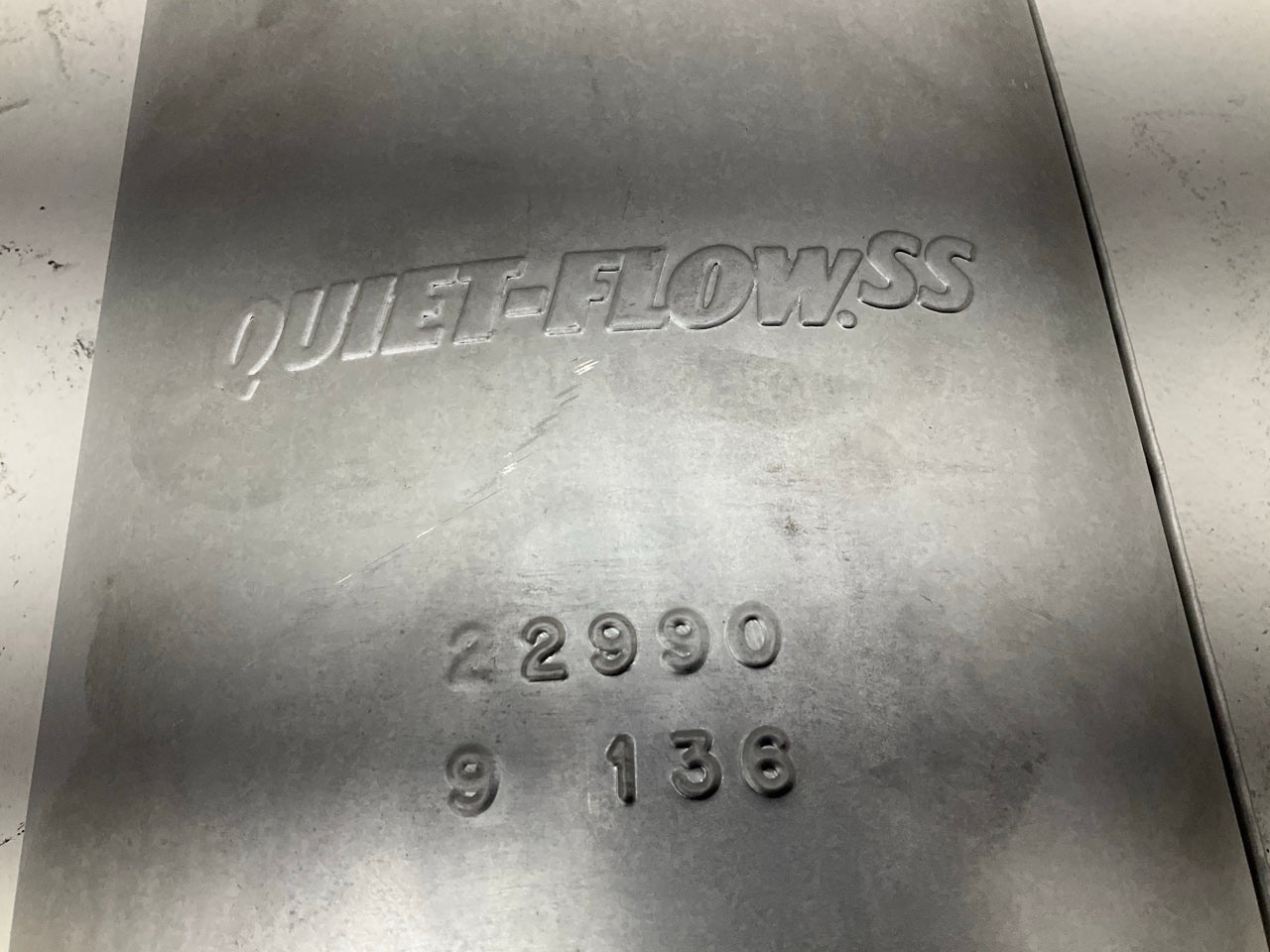 HAS A DENT - SEE ACTUAL PHOTOS - Walker 22990 Direct Fit Exhaust Muffler