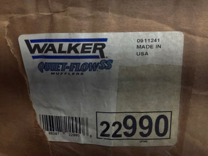 HAS A DENT - SEE ACTUAL PHOTOS - Walker 22990 Direct Fit Exhaust Muffler