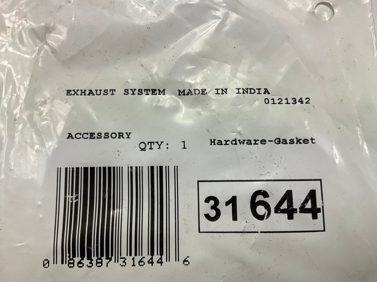 Walker 31644 Pipe To Catalytic Converter Exhaust Pipe Flange Gasket, 2.4L ONLY