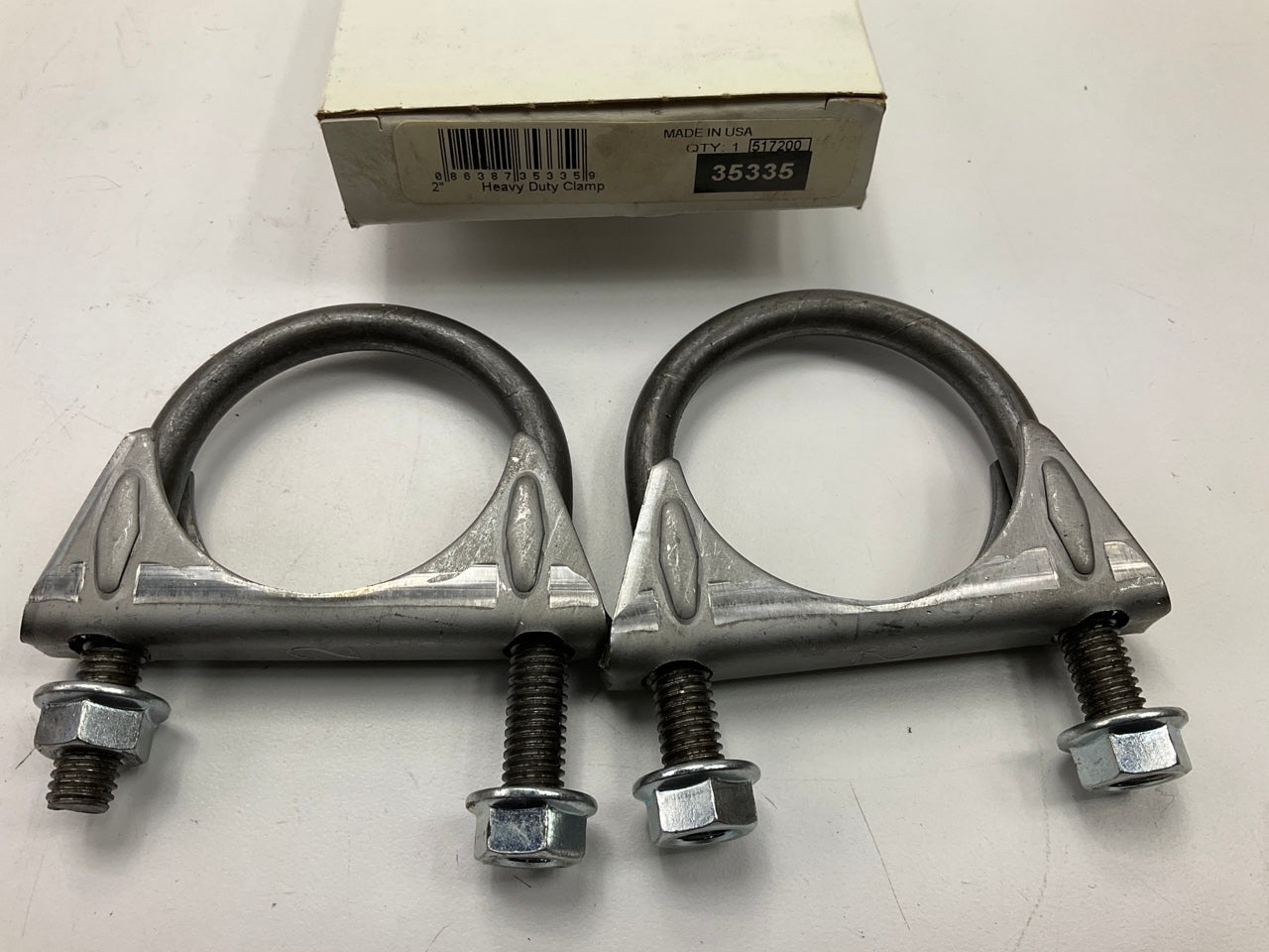 (2) Walker 35335 2'' Heavy Duty Exhaust Clamps