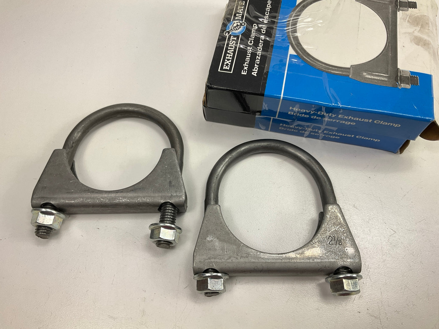 (2) Walker 35364 Heavy Duty Exhaust Clamps -  2-1/8'' (54mm)