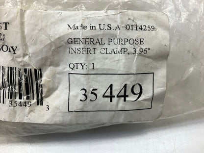 Walker 35449 - 3'' Diameter Heavy Duty Stainless Steel Natural V-Band Clamp