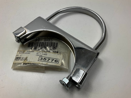 Walker 35776 Universal Chrome Exhaust Clamp, 4''