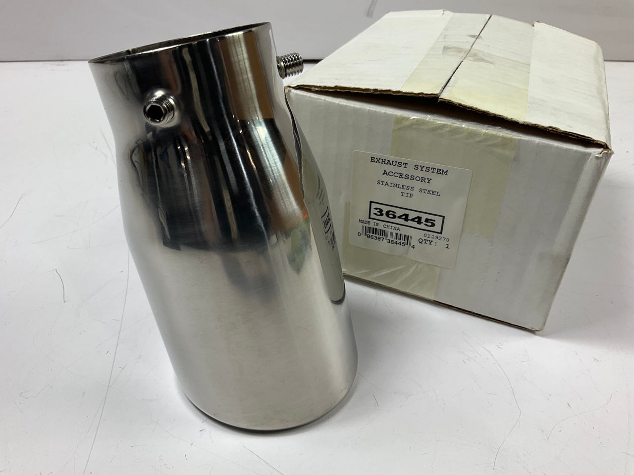 Walker 36445 Bolt On Stainless Steel Exhaust Tip Spout