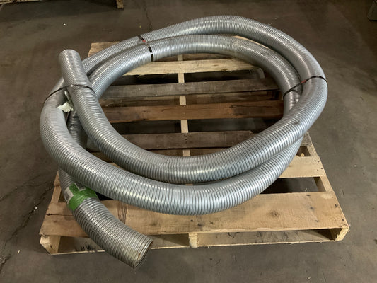 25 FEET Walker 40022 Stainless Universal 3-1/2'' (3.5'') HD Exhaust Flex Pipe Tube