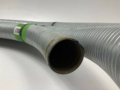 25 FEET - Walker 40030 Stainless Universal 2-1/2'' HD Exhaust Flex Pipe Tube 2.5''